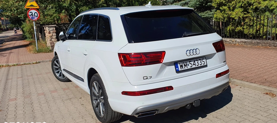 Audi Q7 cena 173000 przebieg: 54000, rok produkcji 2019 z Sulejówek małe 191